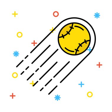 Spor web vektör simgesi