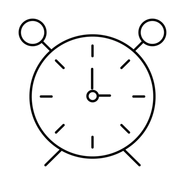 Reloj Despertador Reloj Vector Icono Color — Vector de stock