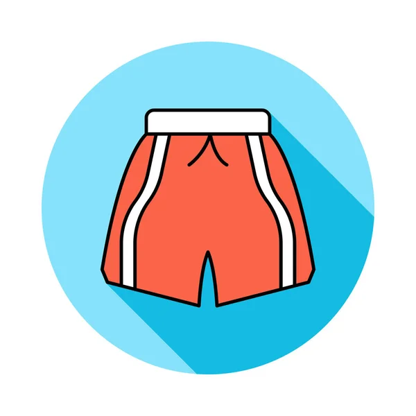 Ropa Interior Icono Plano Vector Ilustración — Archivo Imágenes Vectoriales