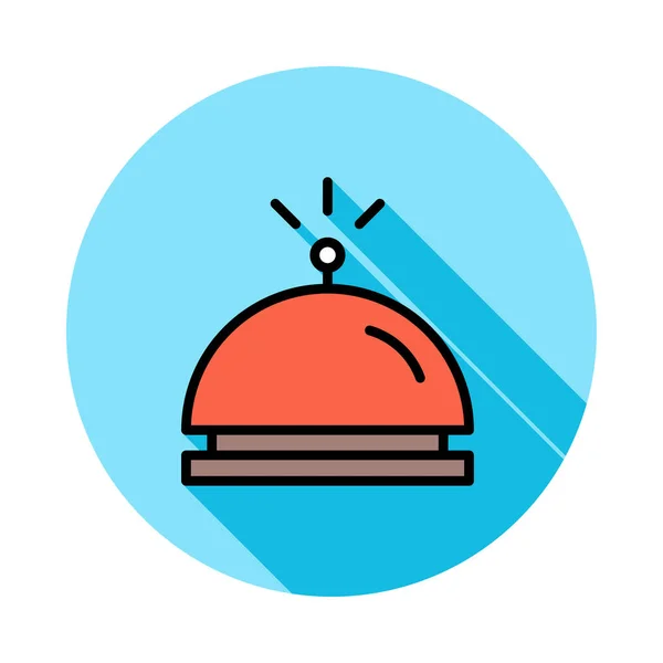 Campana Sonar Icono Ilustración Vectorial — Vector de stock