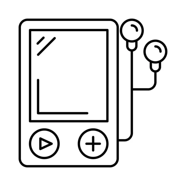 Vídeo Game Device Flat Icon Vetor Ilustração —  Vetores de Stock