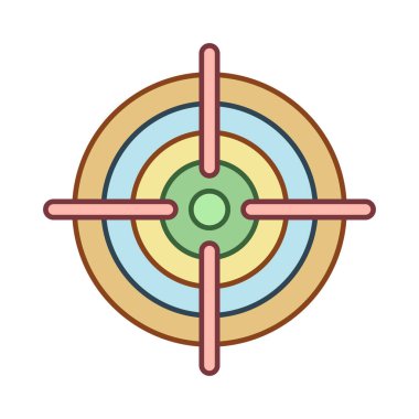 Spor web vektör simgesi