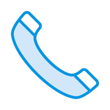 alıcı telefon düz simgesi, vektör, illüstrasyon arayın  