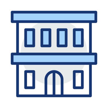 Renk web simgesi. Vektör çizim