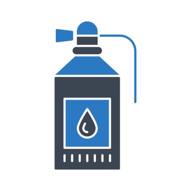 Beyaz arka plan, vektör, illüstrasyon izole söndürücü düz simgesi