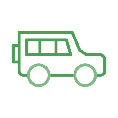 Renk araç vektör çizim