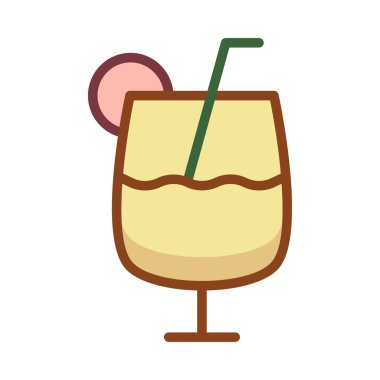 meyve suyu içecek web simgesi