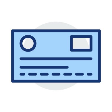 Renk web simgesi. Vektör çizim