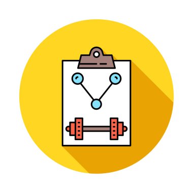 Spor web vektör simgesi