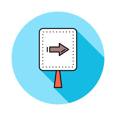 Bağlantı renk web vektör simgesi