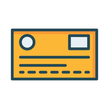 Kart renk web vektör simgesi