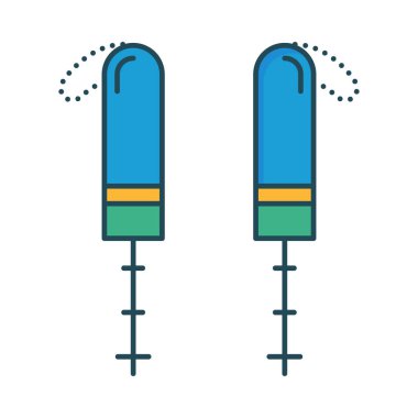 Spor web vektör simgesi