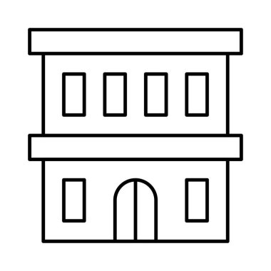 Daire otel vektör renk simgesi oluşturma