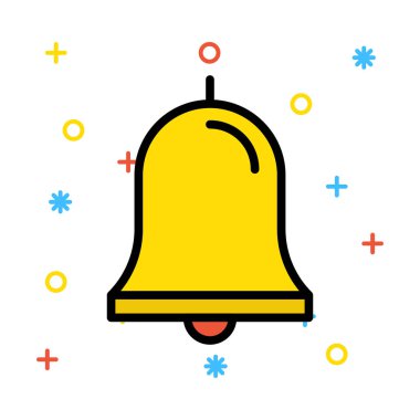 Renk web simgesi. Vektör çizim