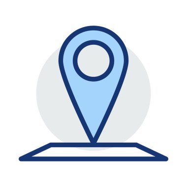 Renk web simgesi. Vektör çizim