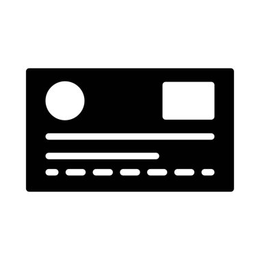 Kart renk web vektör simgesi