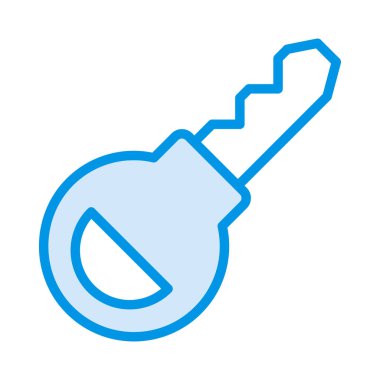 anahtar web renk vektör simgesi