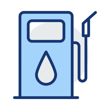 Renk web simgesi. Vektör çizim