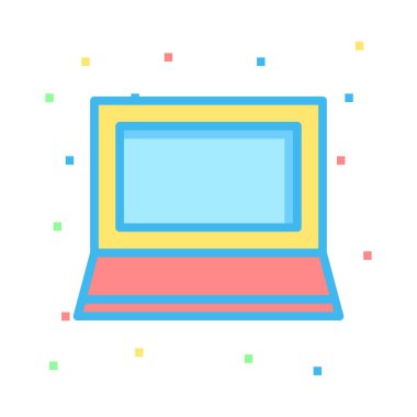 dizüstü bilgisayar aygıt web simgesi