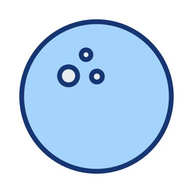 Renk web simgesi. Vektör çizim