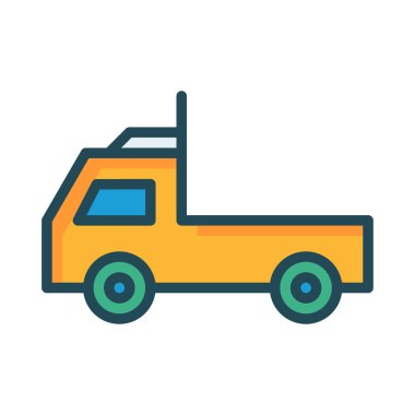 araba renk web vektör simgesi