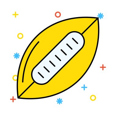 spor çorap düz simgesi beyaz arka plan, vektör, illüstrasyon izole