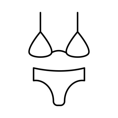 sütyen iç çamaşırı iç çamaşırı vektör renk simgesi