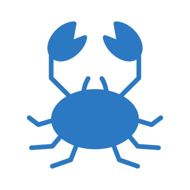 akrep düz simgesi, vektör, illüstrasyon