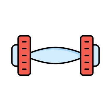 Spor renk vektör simgesi  
