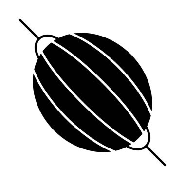 boks torbası düz simgesi beyaz arka plan, vektör, illüstrasyon izole