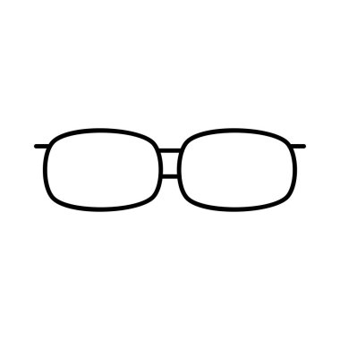 gözlük gözlük moda vektör renk simgesi