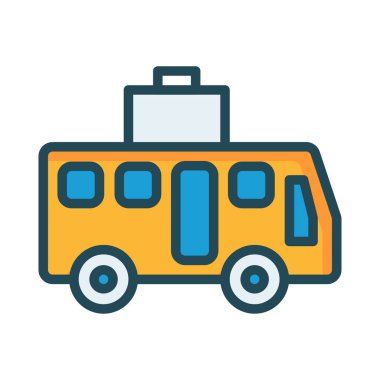 Renk araç vektör çizim