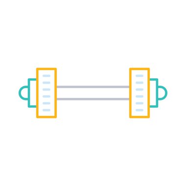 Spor renk vektör simgesi  