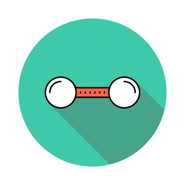 Spor renk vektör simgesi  