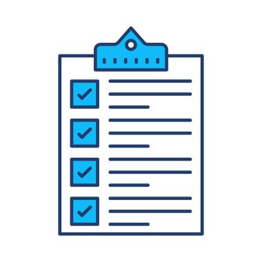 kontrol listesi panosu belge simgesi