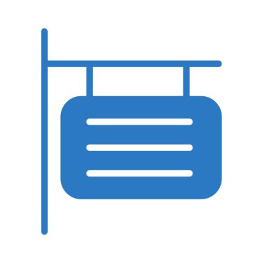  asılı düz simgesi, vektör, çizim kurulu  