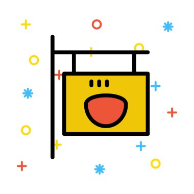 Ağ simgesi. vektör illüstrasyonu