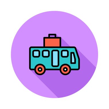 araba renk web vektör simgesi