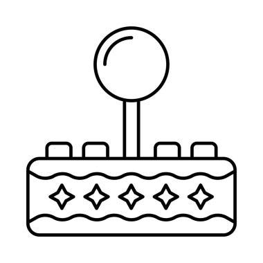 Vektör video oyun konsolu denetim simgesi