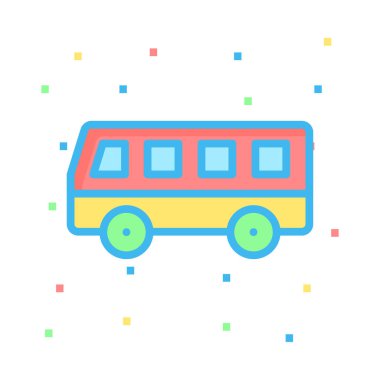 araba renk web vektör simgesi