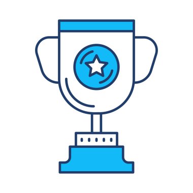 Beyaz arka plan, vektör, illüstrasyon izole kupa bardak düz simgesi