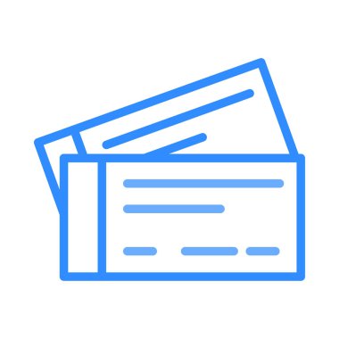 Tur düz simgesi, vektör, illüstrasyon, biletleri seyahat kavramı 