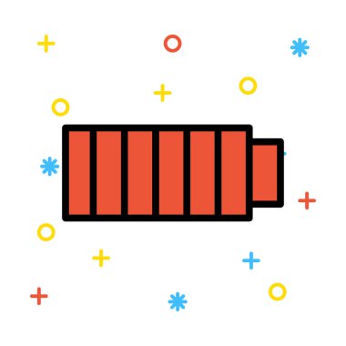 Ağ simgesi. vektör illüstrasyonu