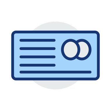 Renk web simgesi. Vektör çizim