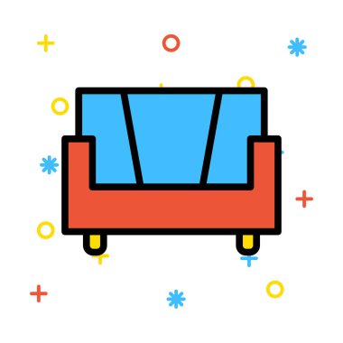 Ağ simgesi. vektör illüstrasyonu