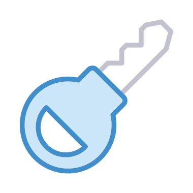 anahtar web renk vektör simgesi