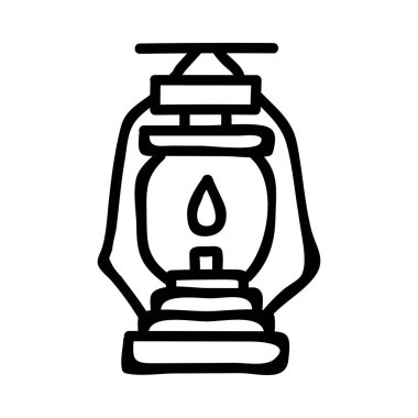 fener düz simgesi, vektör, illüstrasyon