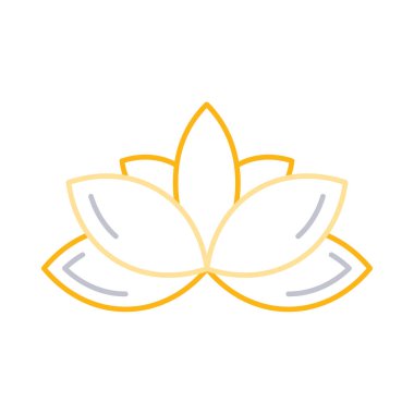 çiçek açan çiçek düz kutsal kişilerin resmi, vektör, illüstrasyon 