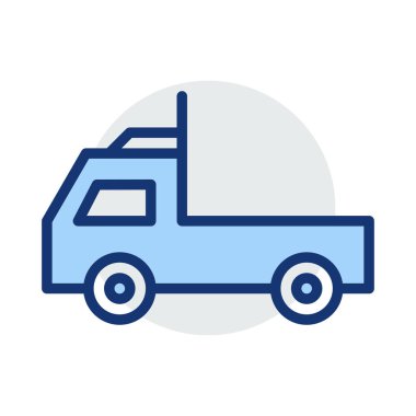 Renk web simgesi. Vektör çizim