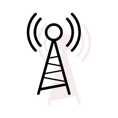 kule web vektör simgesi